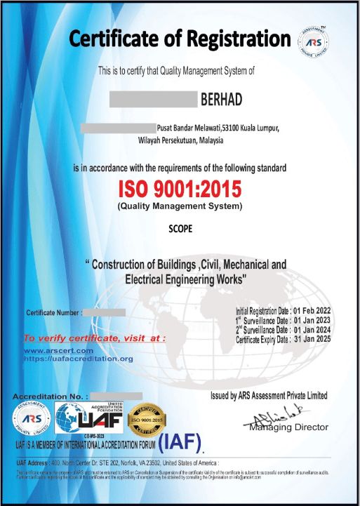 SIJIL ISO